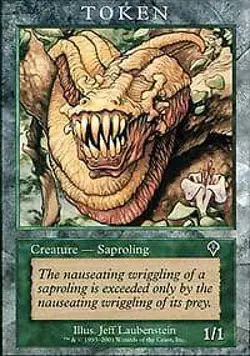 Magic MTG - Saproling (1/1) - Promo Players - EXC - EN - Image 1
