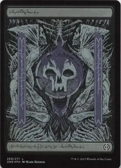 Swamp () - Full Art - FOIL - L Phyrexia: All Will Be One 269 - MTG - Image 1