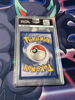 1999 Pokemon Fossil Holo Kabutops #9 PSA 7 - Image 2