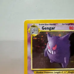 Pokemon Gengar TCG Fossil Holo Card 5/62 Unlimited Holo Rare - Image 3