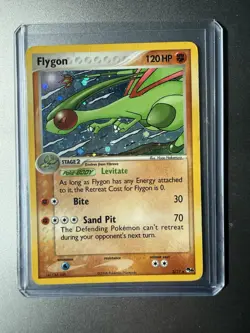 Pokemon TCG Flygon 3/17 Pop Series Promos 4 Holo Holo Rare MP/HP - Image 1