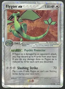 Pokemon TCG Flygon ex 94/108 Power Keepers Holo - Image 1