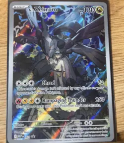 Pokemon N's Zekrom Promo Mega Evolutions Ascended Heroes #031 - Image 1