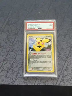 Pokemon: Pichu STAMPED #76/110 Reverse Holo Rare Holon Phantoms 2006 - PSA 9 - Image 1