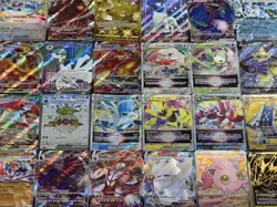 Pokemon Card Lot 100 OFFICIAL TCG Cards + Ultra Rare | VMAX VSTAR V or EX! - Image 1