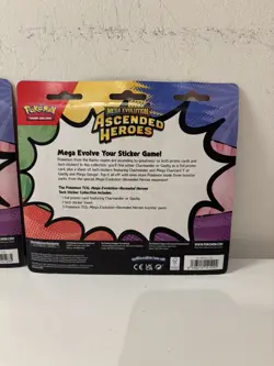 Pokemon TCG Ascended Heroes Tech Sticker Collection Charmander & Gastly ✅6 packs - Image 4