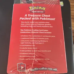 Pokemon Celebrations Collector Chest Kit Foil Promo Cards Booster Packs Sealed - Image 2