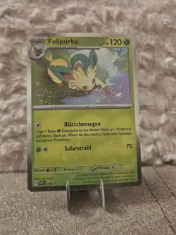 holo Folipurba SVP 170 BLACK Star Promo Prismatische Entwicklungen pokemon karte - Image 1