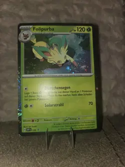 holo Folipurba SVP 170 BLACK Star Promo Prismatische Entwicklungen pokemon karte - Image 2