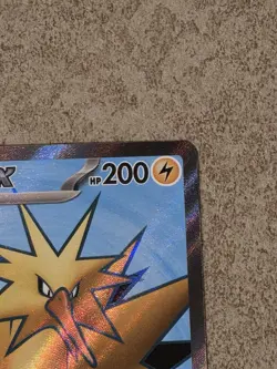 [ NM ] Pokemon Zapdos ex 192/165 SV151 Ultra Rare Full Art Holo Pokemon Card - Image 2
