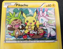 Pikachu XY95 Holo Pokemon Card 2016Promo TCG CCG #Live - Image 3