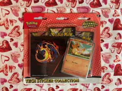 Pokemon TCG Ascended Heroes Tech Sticker Collection Sealed - Charmander - Image 1