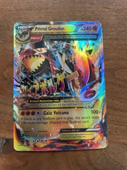 Primal Groudon EX 86/160 - Pokemon TCG Primal Clash XY LP - Image 1