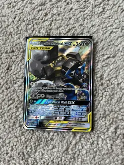 Pokemon TCG Lucario & Melmetal GX SM192 Promo Tag Team Alt Art 2019 English - Image 1