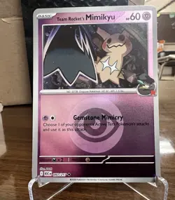 Pokemon Team Rocket's Mimikyu 097/217 Reverse Holo Psychic Ascended Heroes NM - Image 1