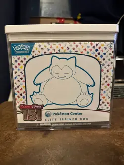Pokemon Center ETB Scarlet & Violet 151 Elite Trainer Box SEALED MINT - Image 1