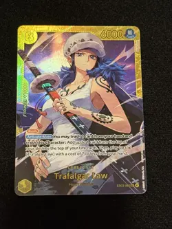Trafalgar Law EB03-062 SEC Extra Booster One Piece Heroines Edition Foil English - Image 1