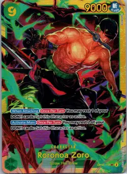 Roronoa Zoro - OP06-118 Premium Booster -The Best- Vol. 2 One Piece NM - Image 1