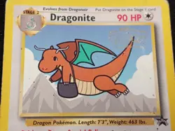 Dragonite Promo Pokemon Card 1999 Black Star WOTC Holo Vintage #Live - Image 3