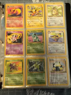 1999 Pokemon Jungle Set Complete Card Set in Great Condition With Holo - Image 5