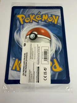 Pokemon x Natural History Museum Promo - Pikachu At The Museum JUMBO card - Image 2