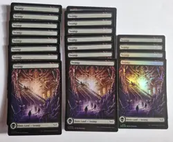 Duskmourn Full Art FOIL Showcase SWAMP (DSK) OFFERS WELCOME. - Image 1