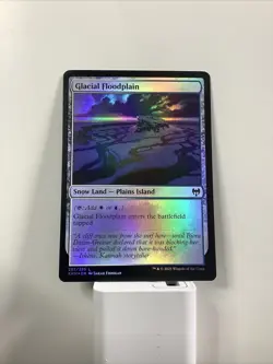 MTG KHM: Glacial Floodplain Kaldheim Foil 257/285 - Image 1