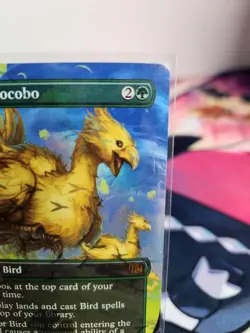 Traveling Chocobo (Borderless) (Chocobo Track Foil) 568 MTG FINAL FANTASY (FIN) - Image 5