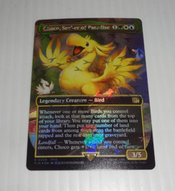 Choco, Seeker of Paradise (Borderless) (Chocobo Track Foil) Final Fantasy Foil - Image 2