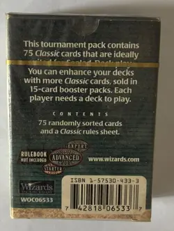MTG NEW SEALED CLASSIC 6TH EDITION STARTER TOURNAMENT DECK MAGIC GATHERING SIXTH - Image 2