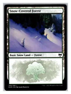 Kaldheim #284 Snow-Covered Forest (284) - Image 1