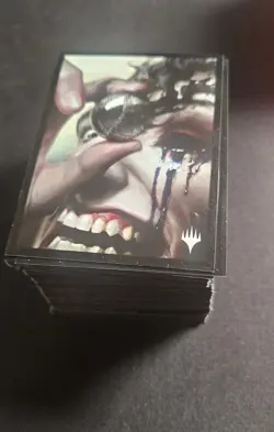 MTG Custom EDH Deck Bracket 3 Tifa Lockhart Voltron. Sleeves and Box included! - Image 2