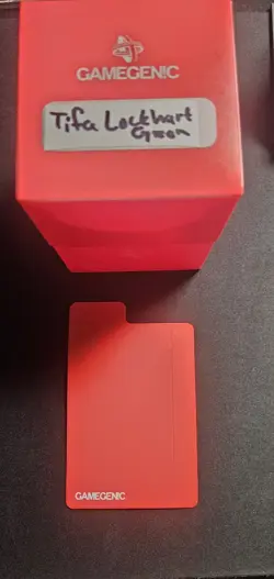 MTG Custom EDH Deck Bracket 3 Tifa Lockhart Voltron. Sleeves and Box included! - Image 3