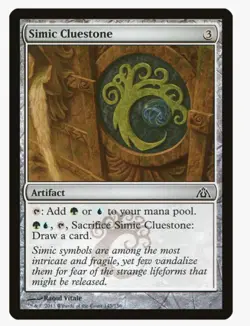 Simic Cluestone | Dragon's Maze DGM | EDH Pauper Staple | Simic Mana Rock Ramp - Image 1