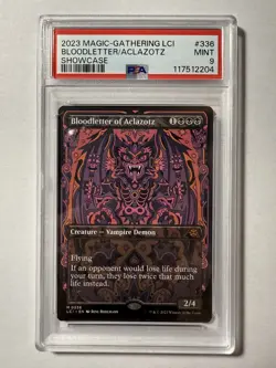 Bloodletter of Aclazotz Showcase The Lost Caverns of Ixalan Regular PSA 9 MINT - Image 1
