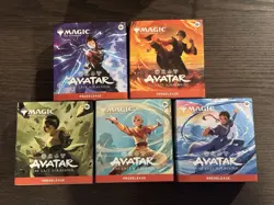 MAGIC THE GATHERING AVATAR THE LAST AIRBENDER PRERELEASE KIT [SET OF 5] - Image 1
