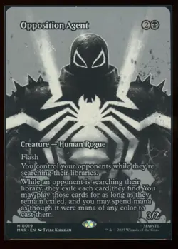 Opposition Agent (Borderless) #19 Marvel Universe Eternal-Legal (Mythic,Regular) - Image 1