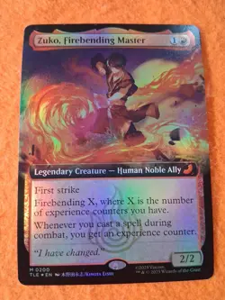 Zuko, Firebending Master (Foil) Avatar: The Last Airbender:...M# 0200 - Image 1