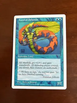 Lord of Atlantis Fifth Edition MTG - Image 1