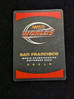 Chrome Mox x1 LP MTG World Championship Gold Border Not Tournament Legal - Image 2