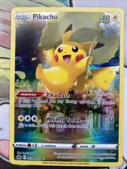 Pikachu GG30/GG70 Pokemon Crown Zenith Galarian Gallery NM 2023 - Image 1