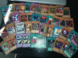 Vintage Yu-Gi-Oh TCG Card Lot Of 70+ Rares "Silver Names" - Image 1