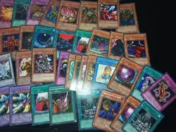 Vintage Yu-Gi-Oh TCG Card Lot Of 70+ Rares "Silver Names" - Image 2