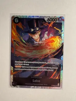 One Piece TCG Sabo The Best Vol. 2 Premium Booster PRB02-014 SR Super Rare NM - Image 1