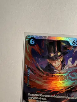One Piece TCG Sabo The Best Vol. 2 Premium Booster PRB02-014 SR Super Rare NM - Image 5