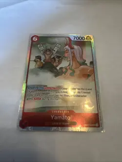 Bandai Yamato EB02-006 Full Art Holo One Piece CCG 25th Collection Card - Image 1