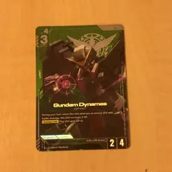 Gundam Dynames ST07-005 LR+ Celestial Drive Textured Foil Gundam Card Game - Image 1