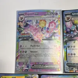 Pokemon TCG EX 5 Card Lot [STAMPED] - Espeon, Umbreon, Flareon, Eevee, Jolteon - Image 2