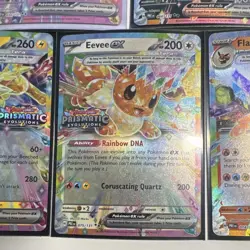Pokemon TCG EX 5 Card Lot [STAMPED] - Espeon, Umbreon, Flareon, Eevee, Jolteon - Image 5
