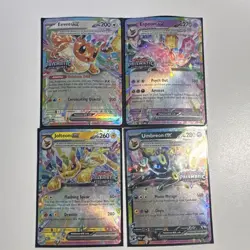 Pokemon TCG Prismatic [STAMPED] promo card Lot (Eevee, Espeon, Jolteon, Umbreon) - Image 1
